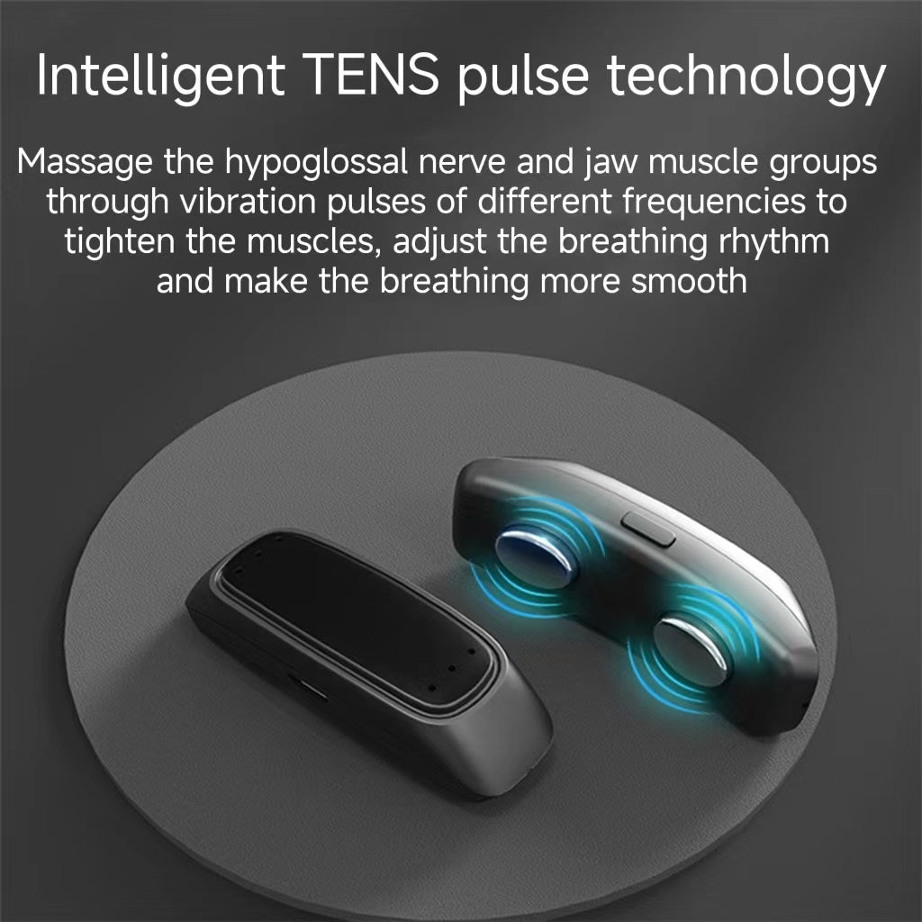 Smart Anti Snoring Device EMS Pulse Sleep Aid.