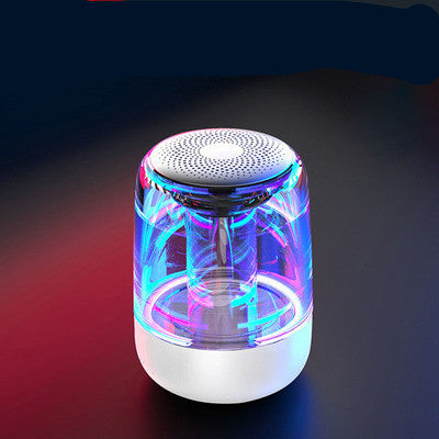 Powerful Mini Bass Radio with Variable Color LED Light - Tech Meets Trend