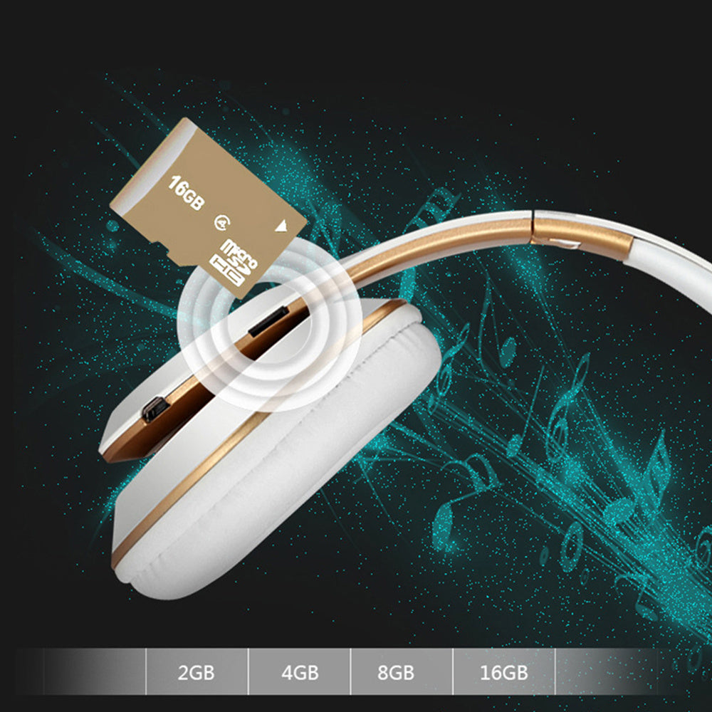 Wireless Folding Bluetooth Headset - Tech Meets Trend