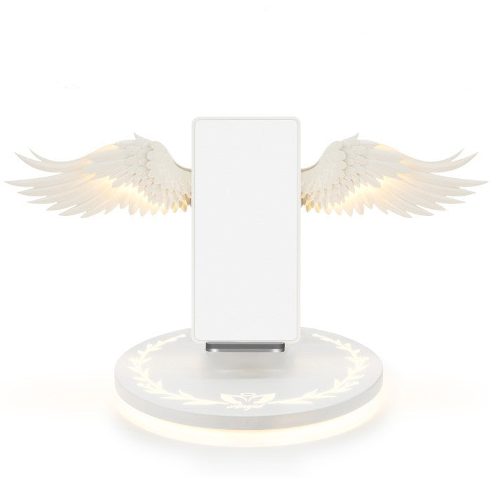 Unique Colorful LED Angel Wings Charger Dock.