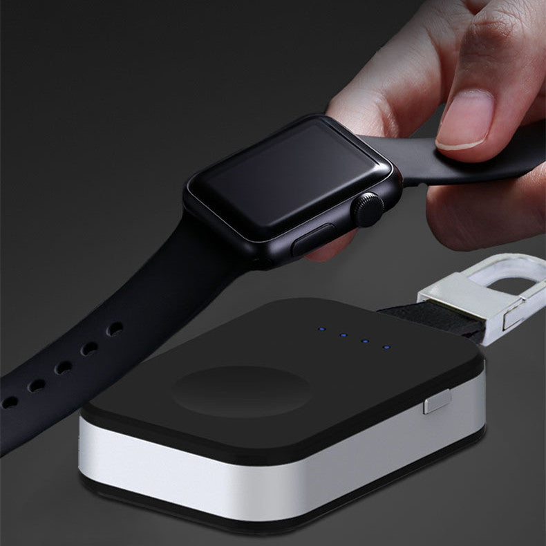 Mini Power Bank Keychain Watch Wireless Charger - Tech Meets Trend