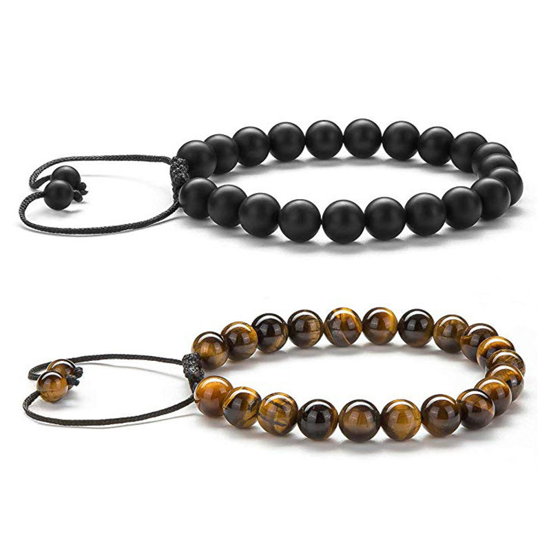 Unisex Tiger Eye Bracelets.