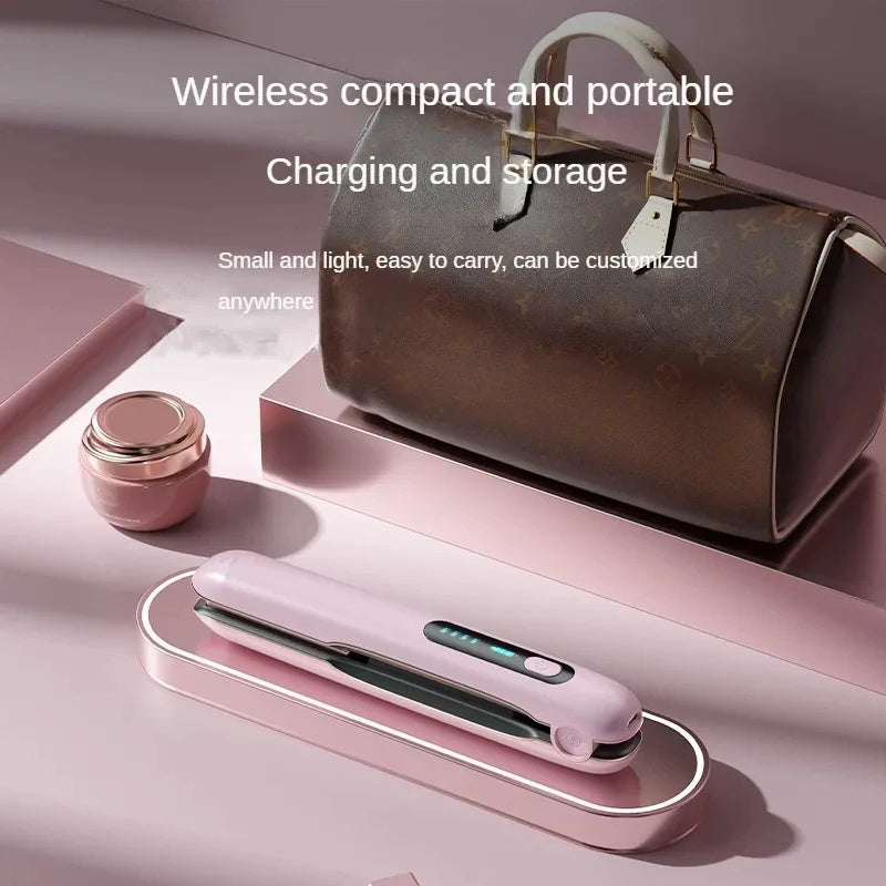 Cordless Flat Iron Mini 2 IN 1 Roller.