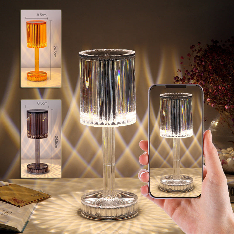 Diamond Crystal Table Lamp.