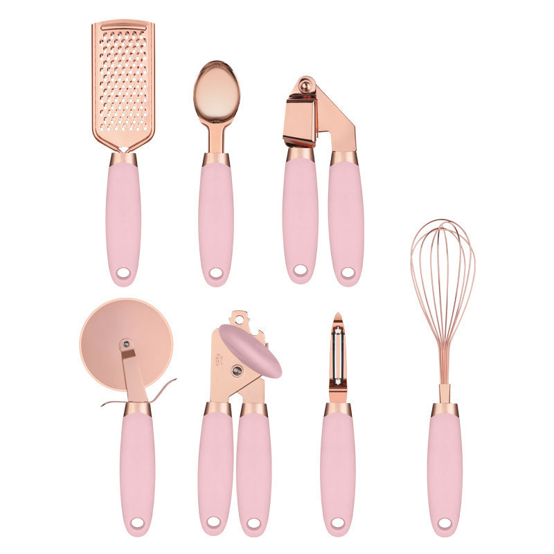 Kitchen Household Gadget Copper Plating Set.