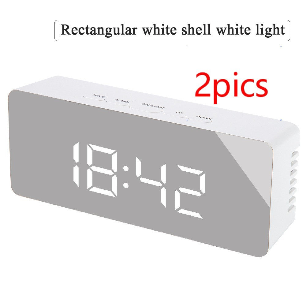 Digital LED Multi-Function Mirror Clock.