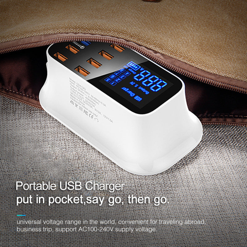 Sleek Smart Digital Power Strip - Tech Meets Trend