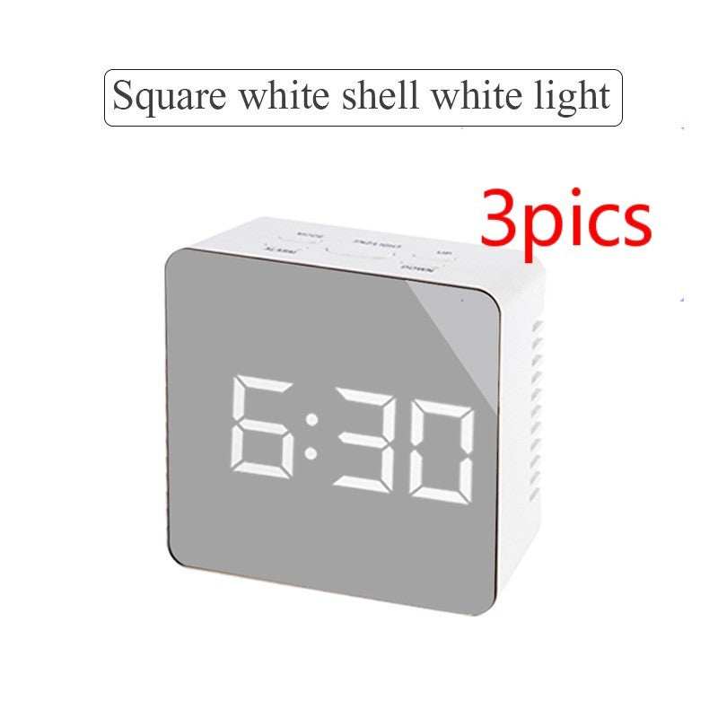 Digital LED Multi-Function Mirror Clock.