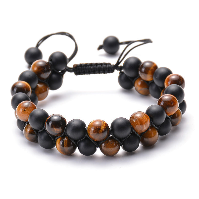 Unisex Tiger Eye Bracelets.