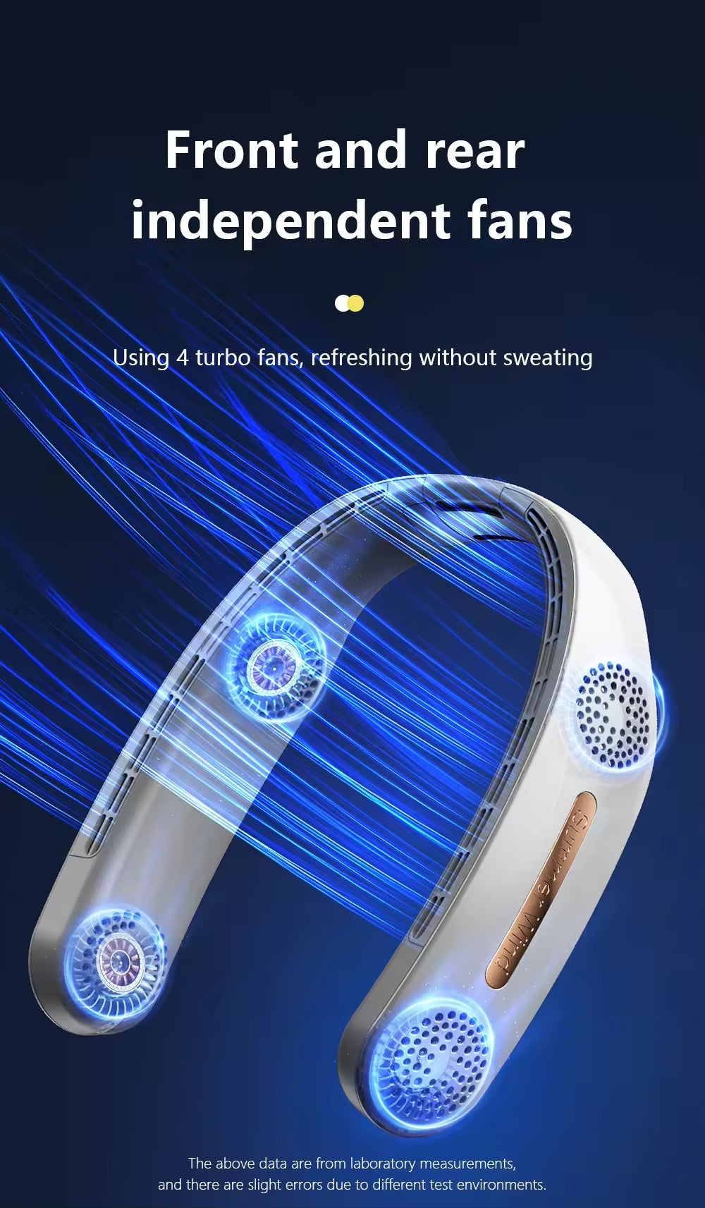 Folding Outdoor/Indoor Hanging Neck Electric Fan - Tech Meets Trend