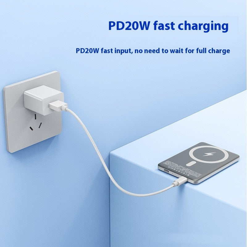 Ultra-Thin Magnetic Wireless Power Bank - Tech Meets Trend