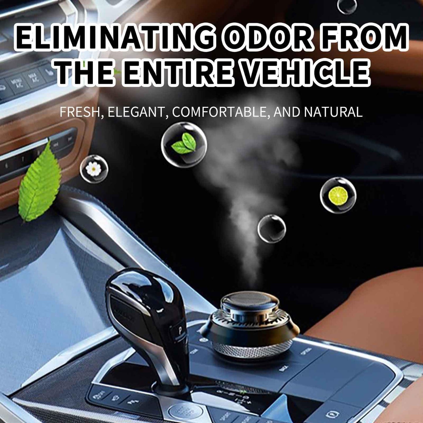 Rotating Solar Car Essential Oil Diffuser - Tech Meets Trend
