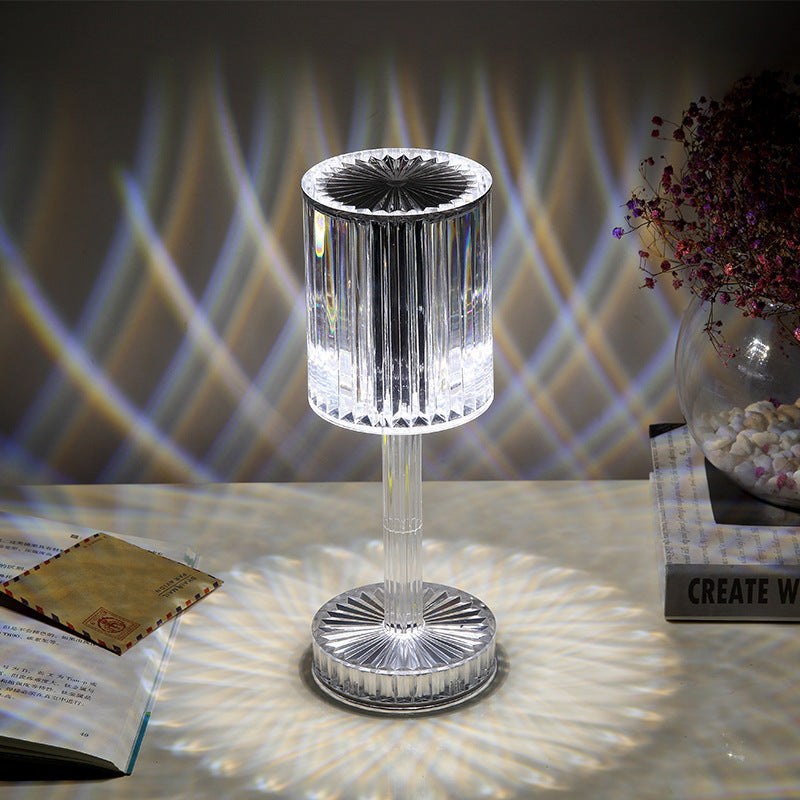 Diamond Crystal Table Lamp.