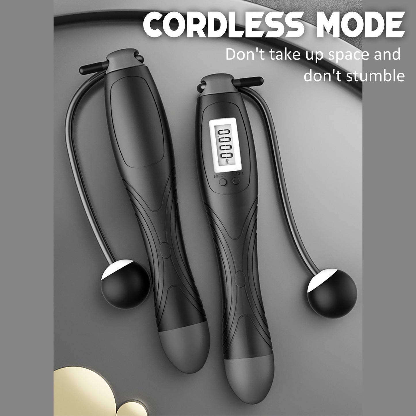 New Cordless Electronic Skipping Rope - Tech Meets Trend