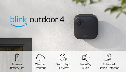 Blink Outdoor 4 (newest model) Wire-Free Smart Security Camera - Tech Meets Trend