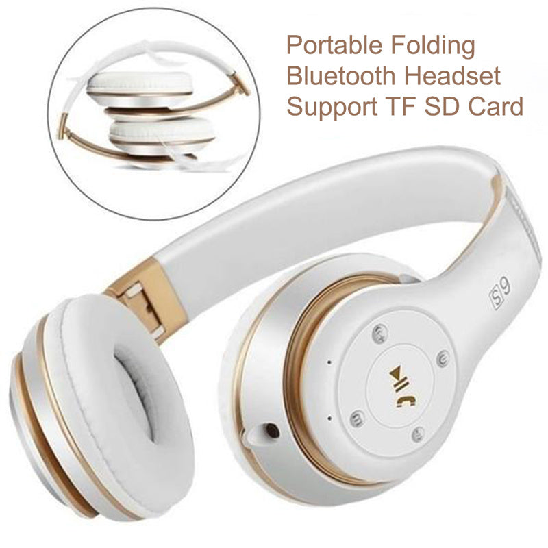 Wireless Folding Bluetooth Headset - Tech Meets Trend