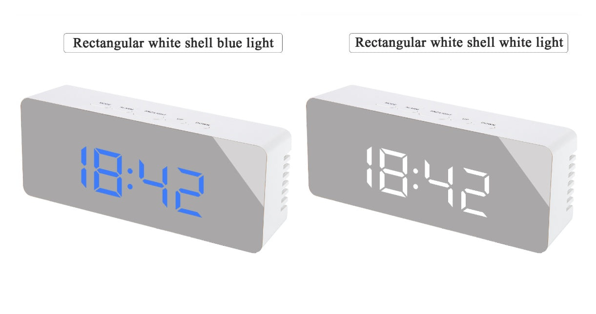 Digital LED Multi-Function Mirror Clock.