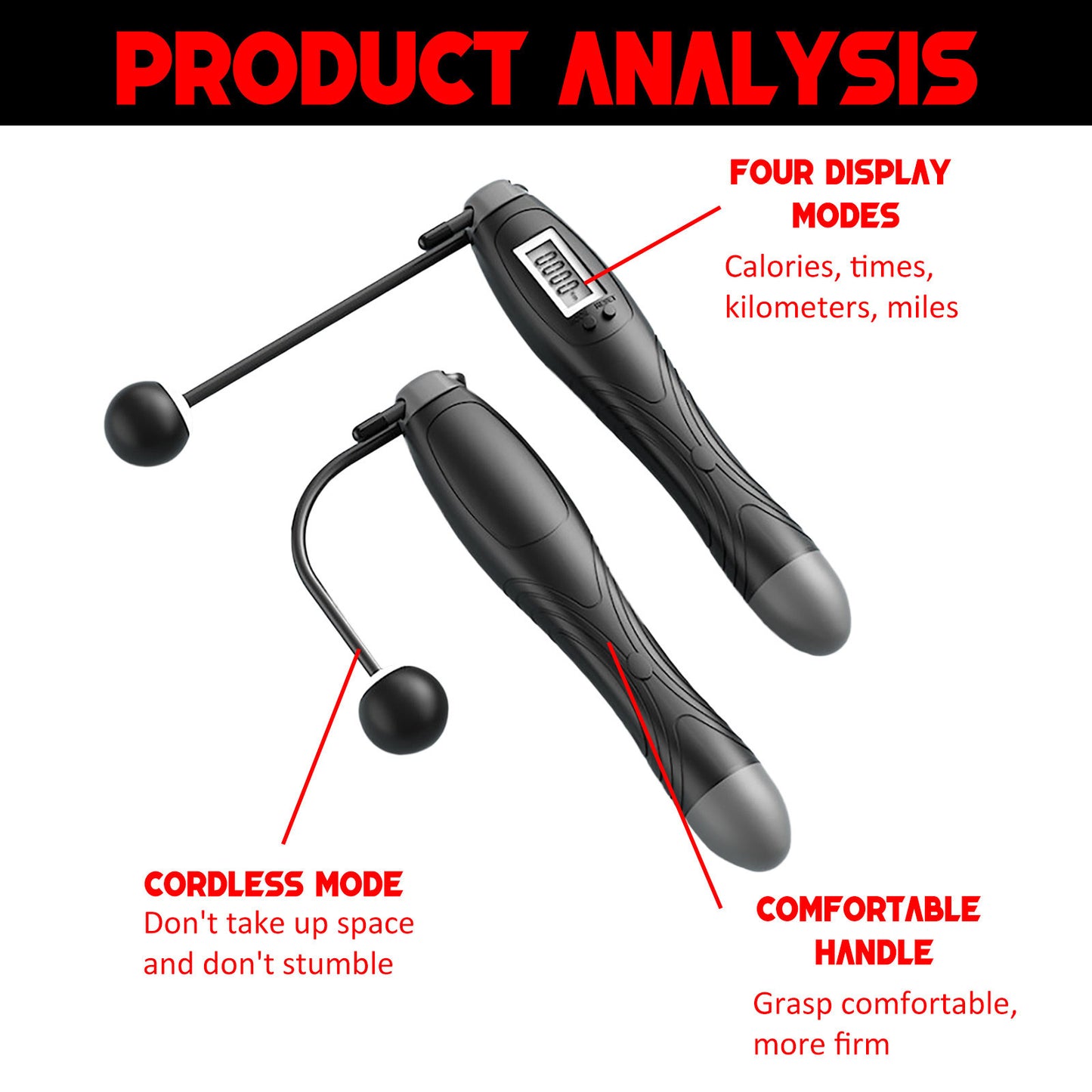 New Cordless Electronic Skipping Rope - Tech Meets Trend