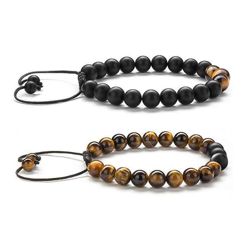 Unisex Tiger Eye Bracelets.