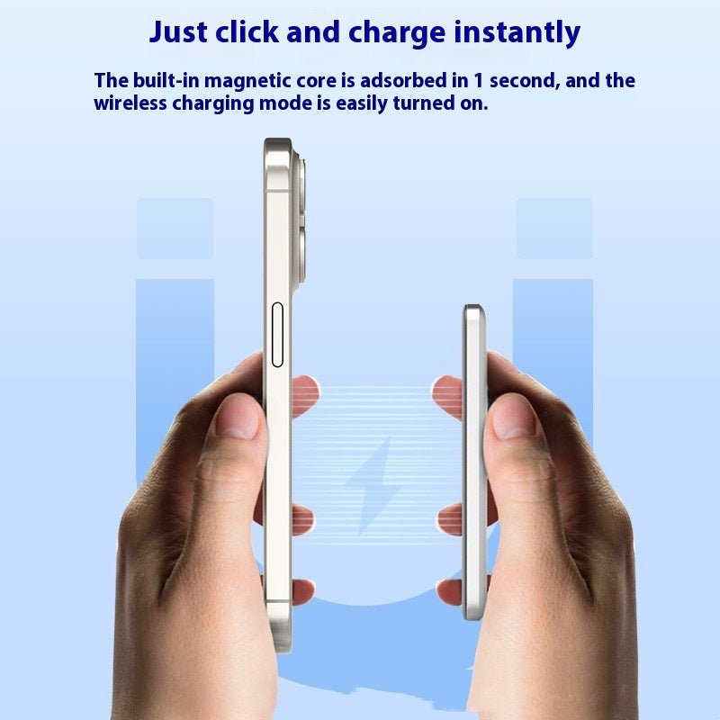 Ultra-Thin Magnetic Wireless Power Bank - Tech Meets Trend