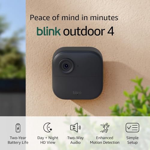 Blink Outdoor 4 (newest model) Wire-Free Smart Security Camera - Tech Meets Trend