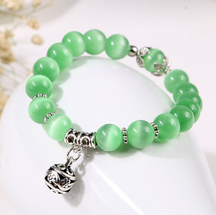 Beautiful Natural Opal Bead Bracelets.
