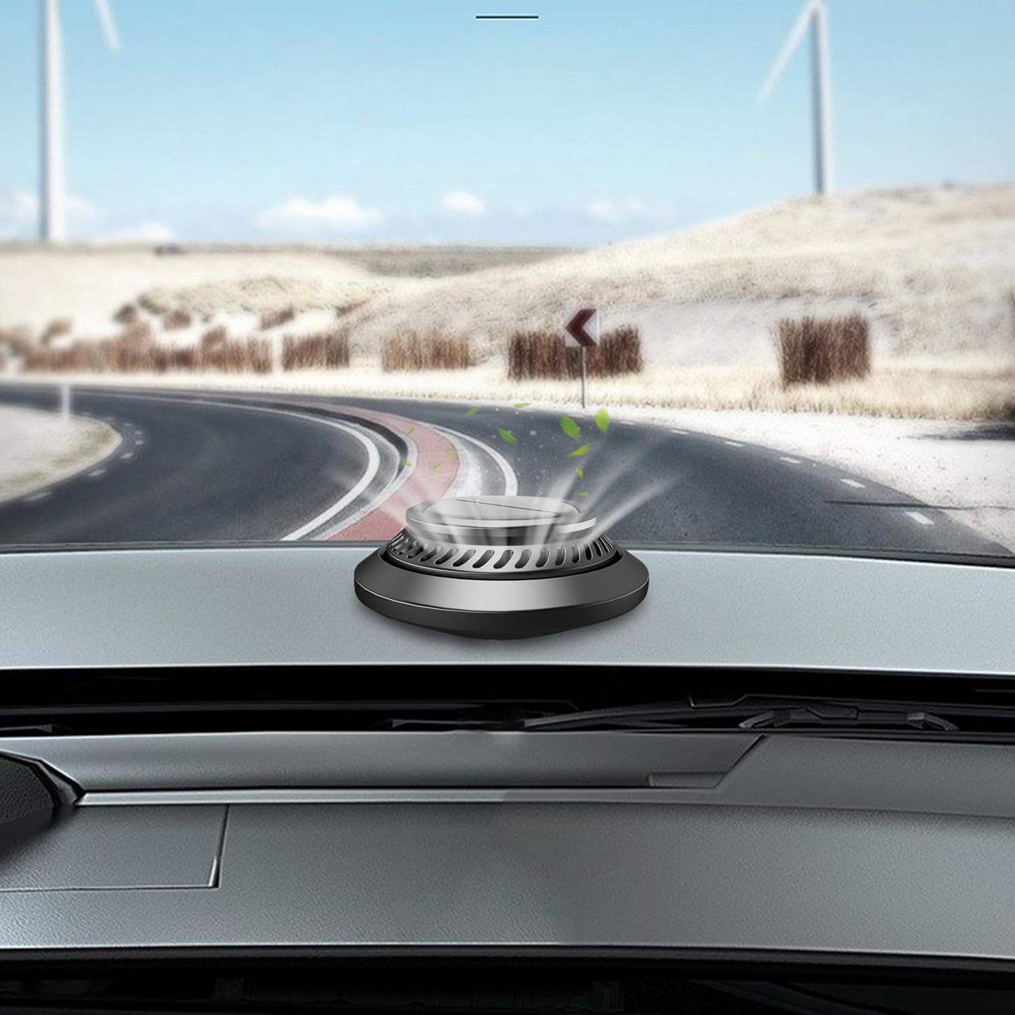 Rotating Solar Car Essential Oil Diffuser - Tech Meets Trend