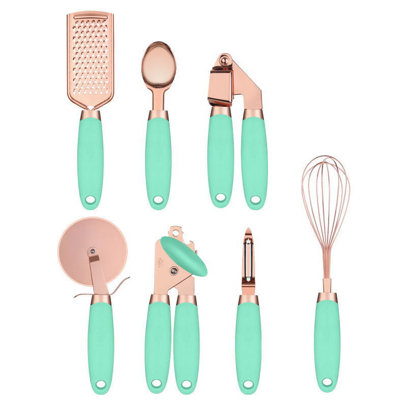 Kitchen Household Gadget Copper Plating Set.