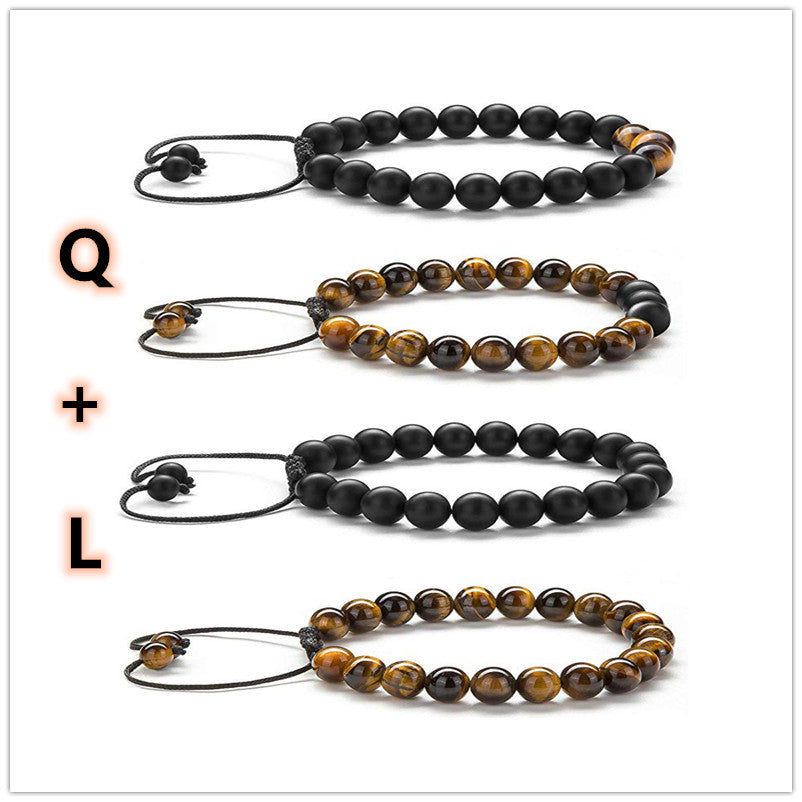 Unisex Tiger Eye Bracelets.