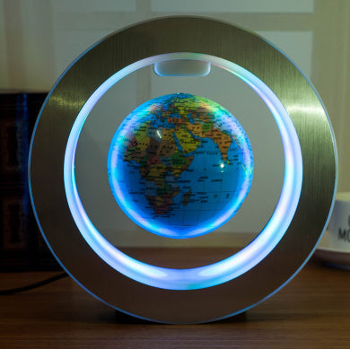 LED World Map Floating Globe - Tech Meets Trend