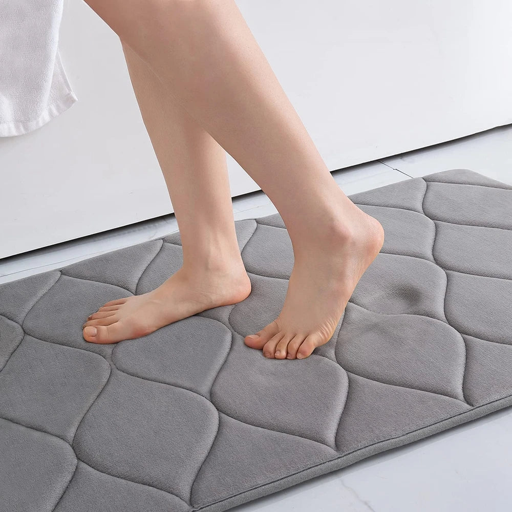 Homaxy Soft Non-Slip Memory Foam Bathroom Mat - Tech Meets Trend