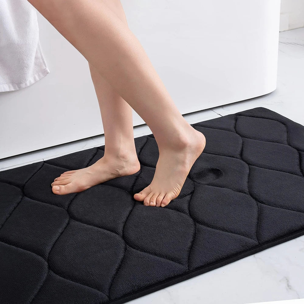 Homaxy Soft Non-Slip Memory Foam Bathroom Mat - Tech Meets Trend