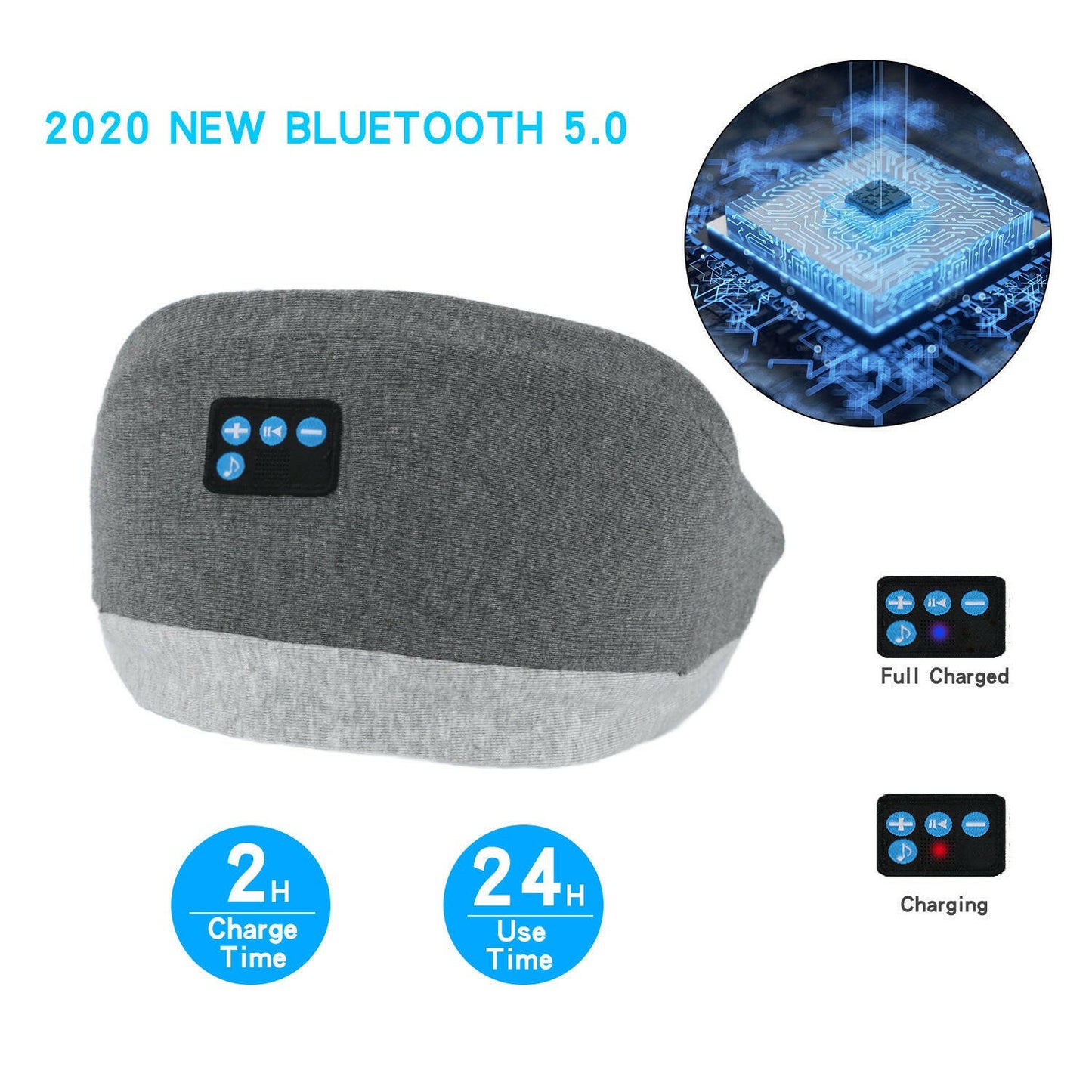 Bluetooth Wireless Eye Mask 4d Stereo for Sleep & Play - Tech Meets Trend