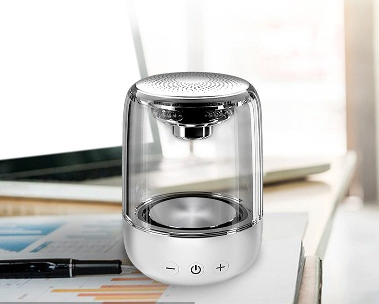 Powerful Mini Bass Radio with Variable Color LED Light - Tech Meets Trend