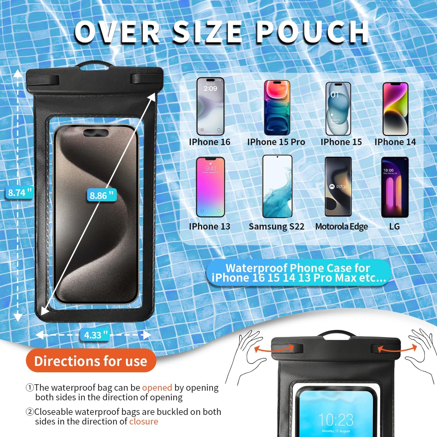 HEYSONG Waterproof Bluetooth Speaker Durable & Portable - Tech Meets Trend