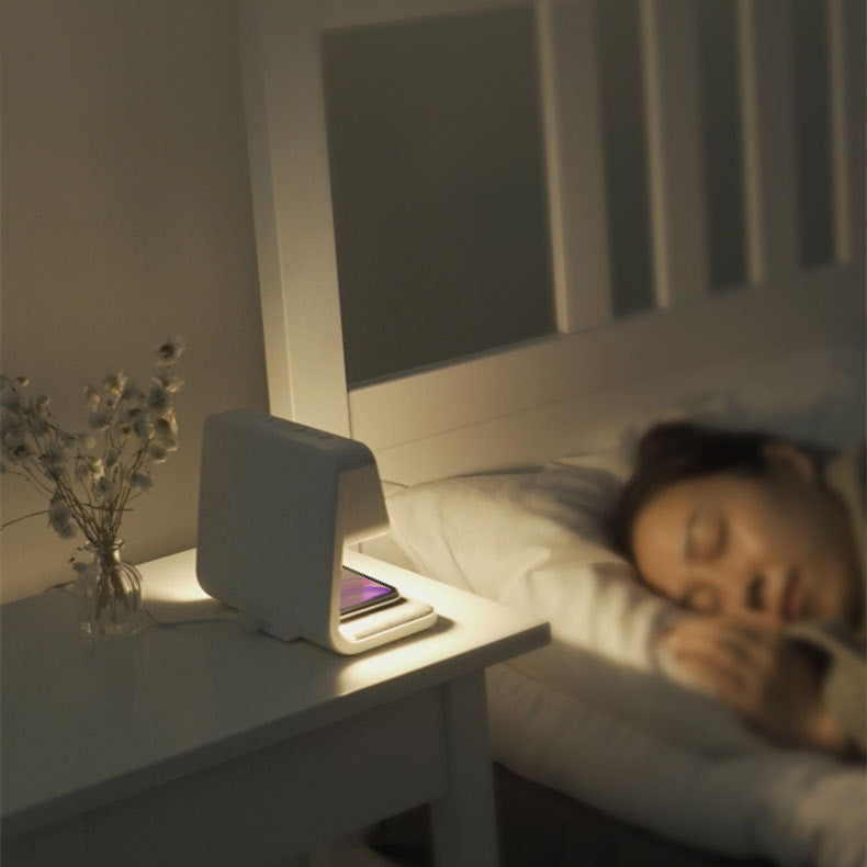 Amazing 3-In-1 Bedside Lamp & LCD Alarm Clock & Phone Charger - Tech Meets Trend