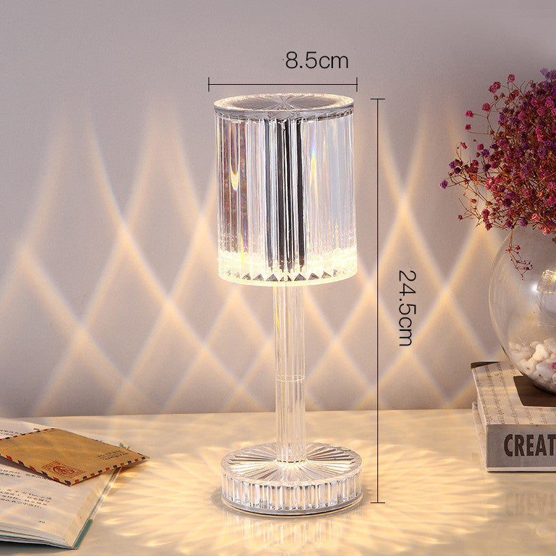 Diamond Crystal Table Lamp.