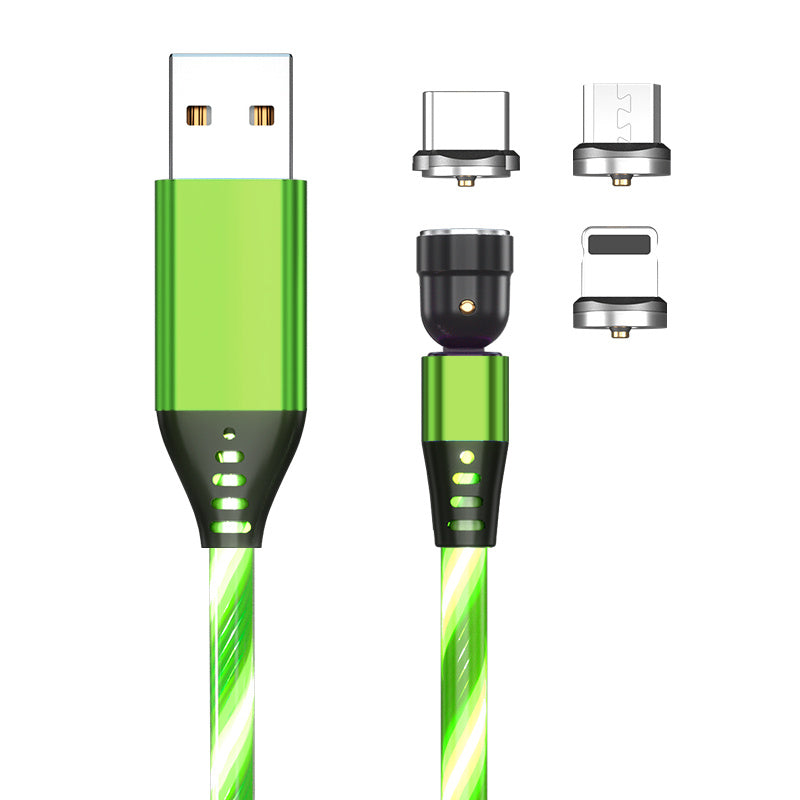 Luminous Magnetic Fast Charging Mobile  Cable - Tech Meets Trend
