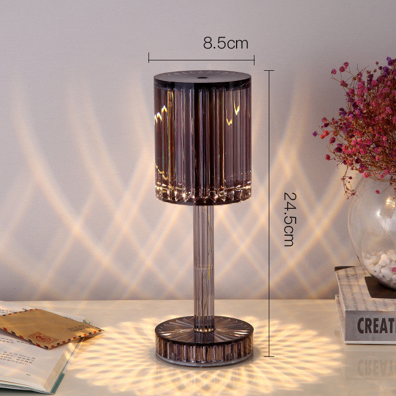 Diamond Crystal Table Lamp.