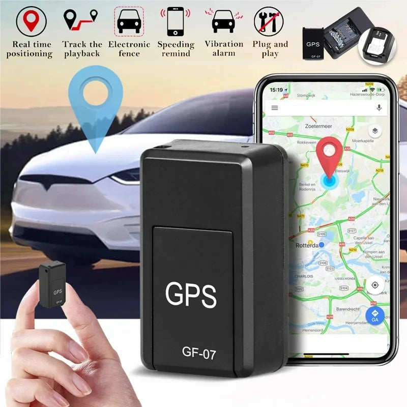 GPS Positioner GF-07 Accurate and Convenient Small Positioner Easy to Install in Car Vehicles Remote and Accurate Positioning Mo - Tech Meets Trend