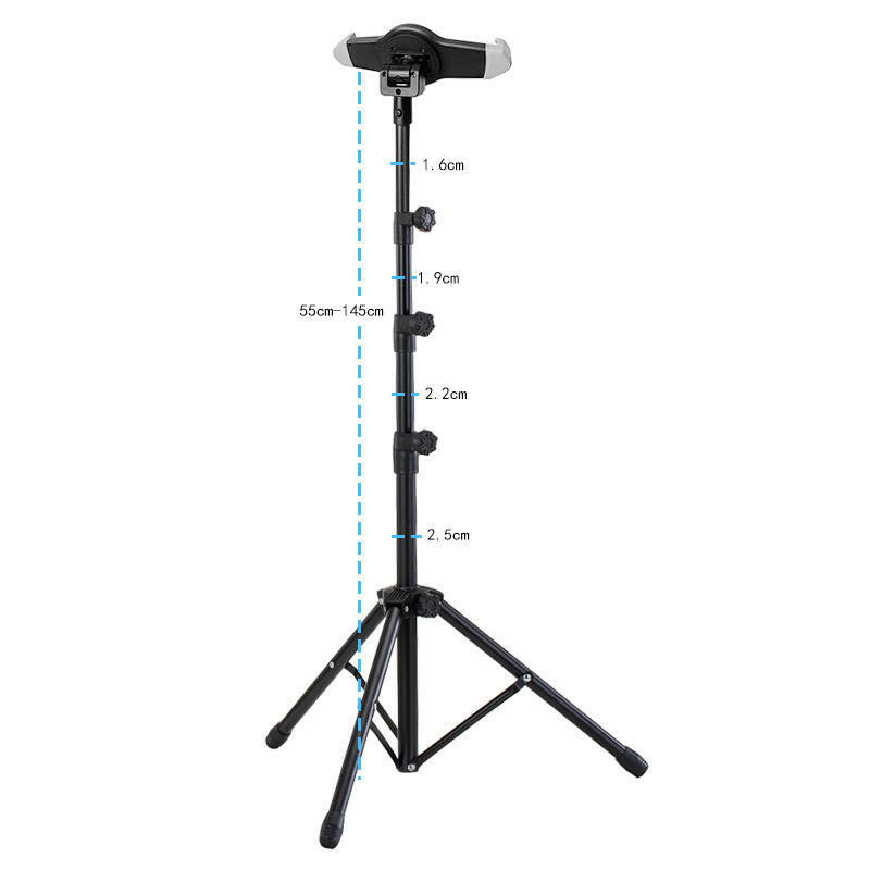 Tablet PC Stand Metal Telescopic Tube Floor Tripod Stand - Tech Meets Trend