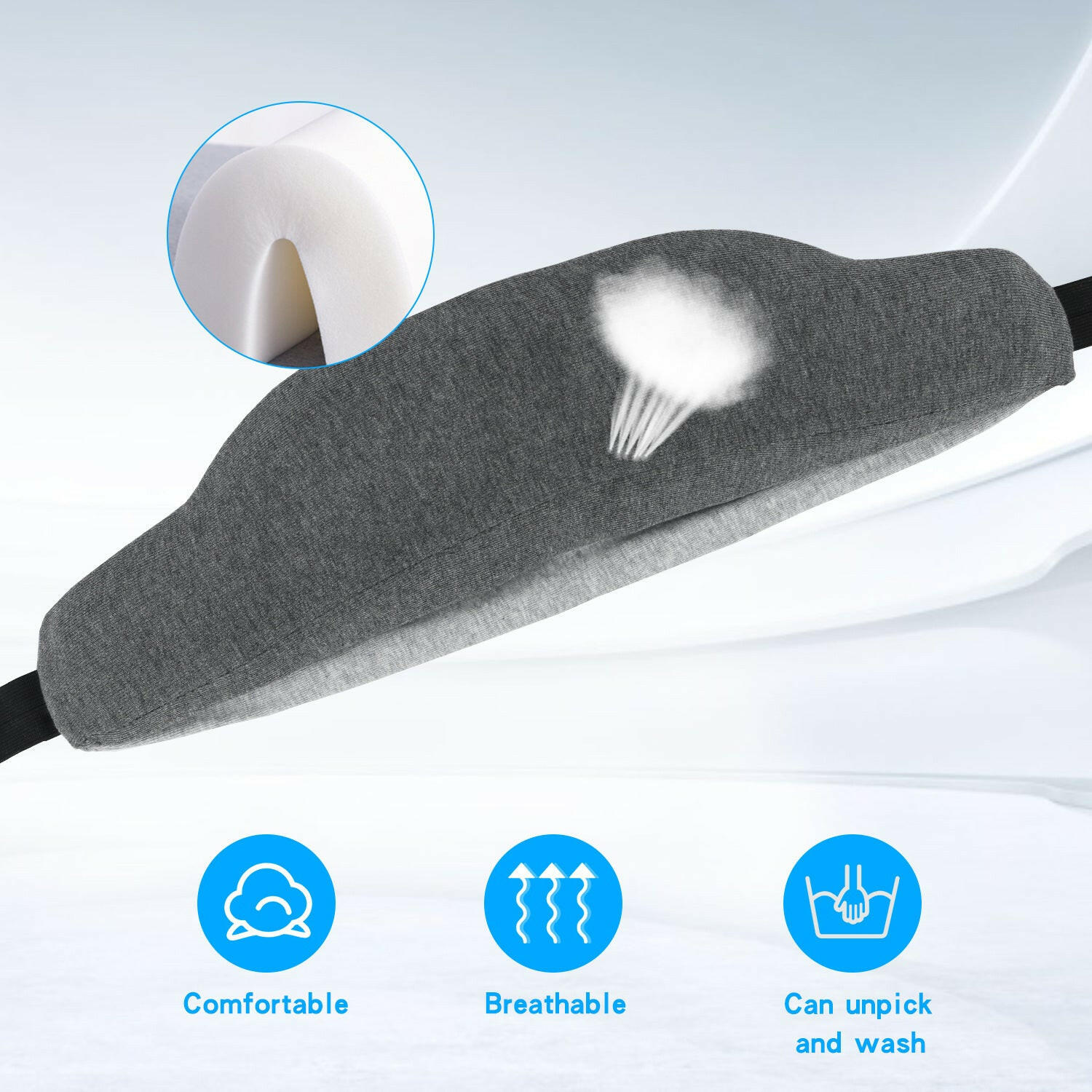 Bluetooth Wireless Eye Mask 4d Stereo for Sleep & Play - Tech Meets Trend