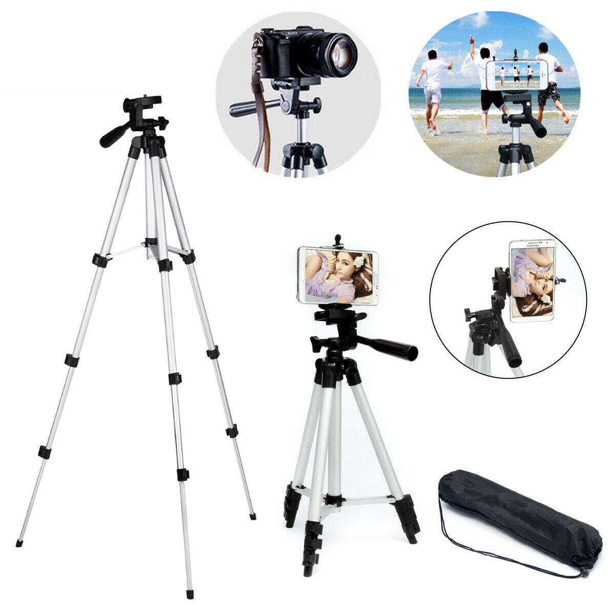 Professional Camera & Cell Phone Tripod Stand & Live Stream Holder - Tech Meets Trend