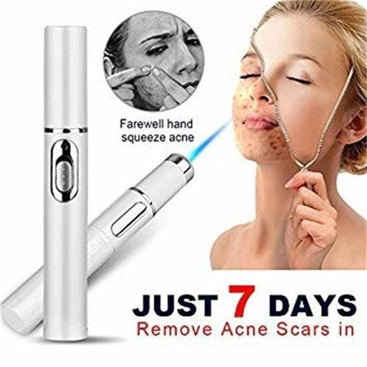 Blue Light Therapy Acne Laser Pen Scar Wrinkle Removal.