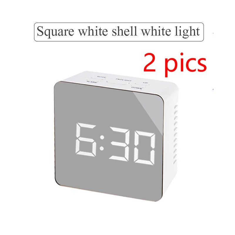 Digital LED Multi-Function Mirror Clock.