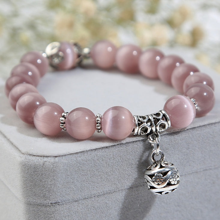 Beautiful Natural Opal Bead Bracelets.