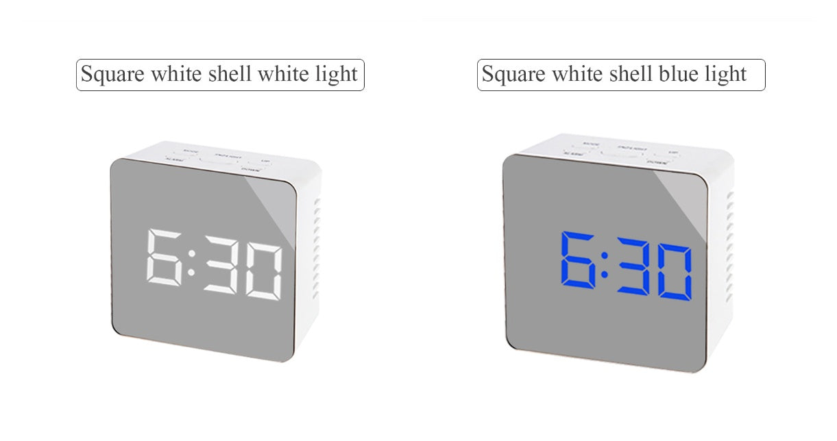 Digital LED Multi-Function Mirror Clock.
