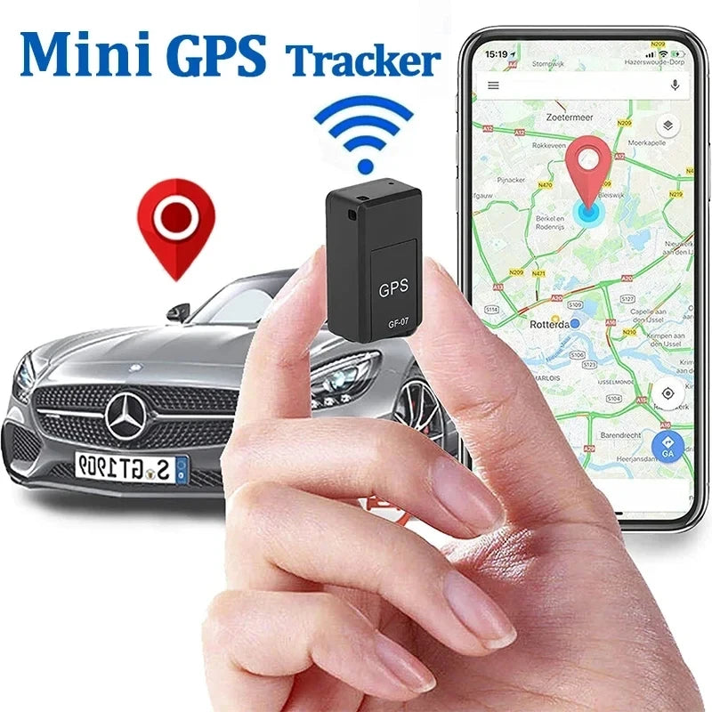 Vehicle GPS Locator GF07 Magnetic Mini GPS Tracker Car Pet Real-Time GPS Tracking Device Portable GPS Locator Position APP - Tech Meets Trend