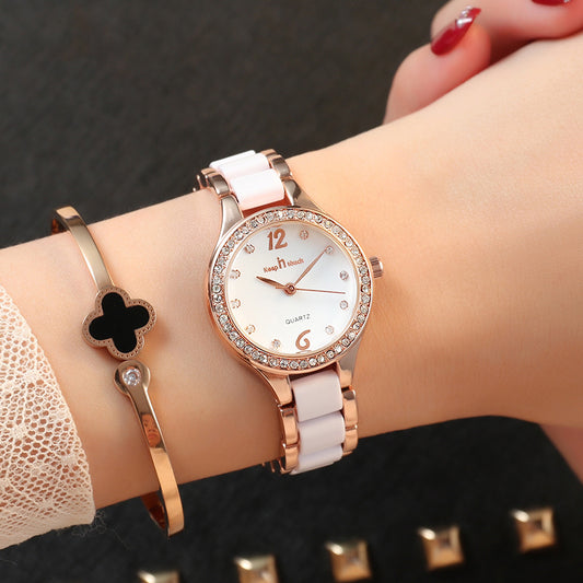 Women  Luxury Quartz Female Watches.