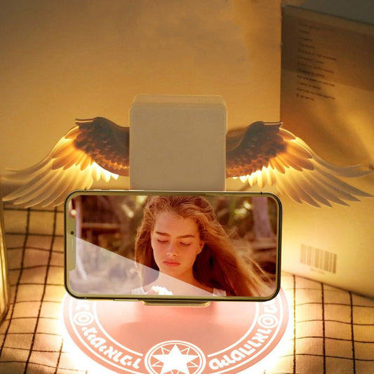 Unique Colorful LED Angel Wings Charger Dock.